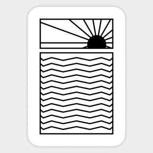 Sunset Sticker